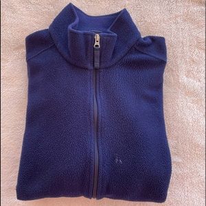 Blue Fleece Jacket by Lands’ End